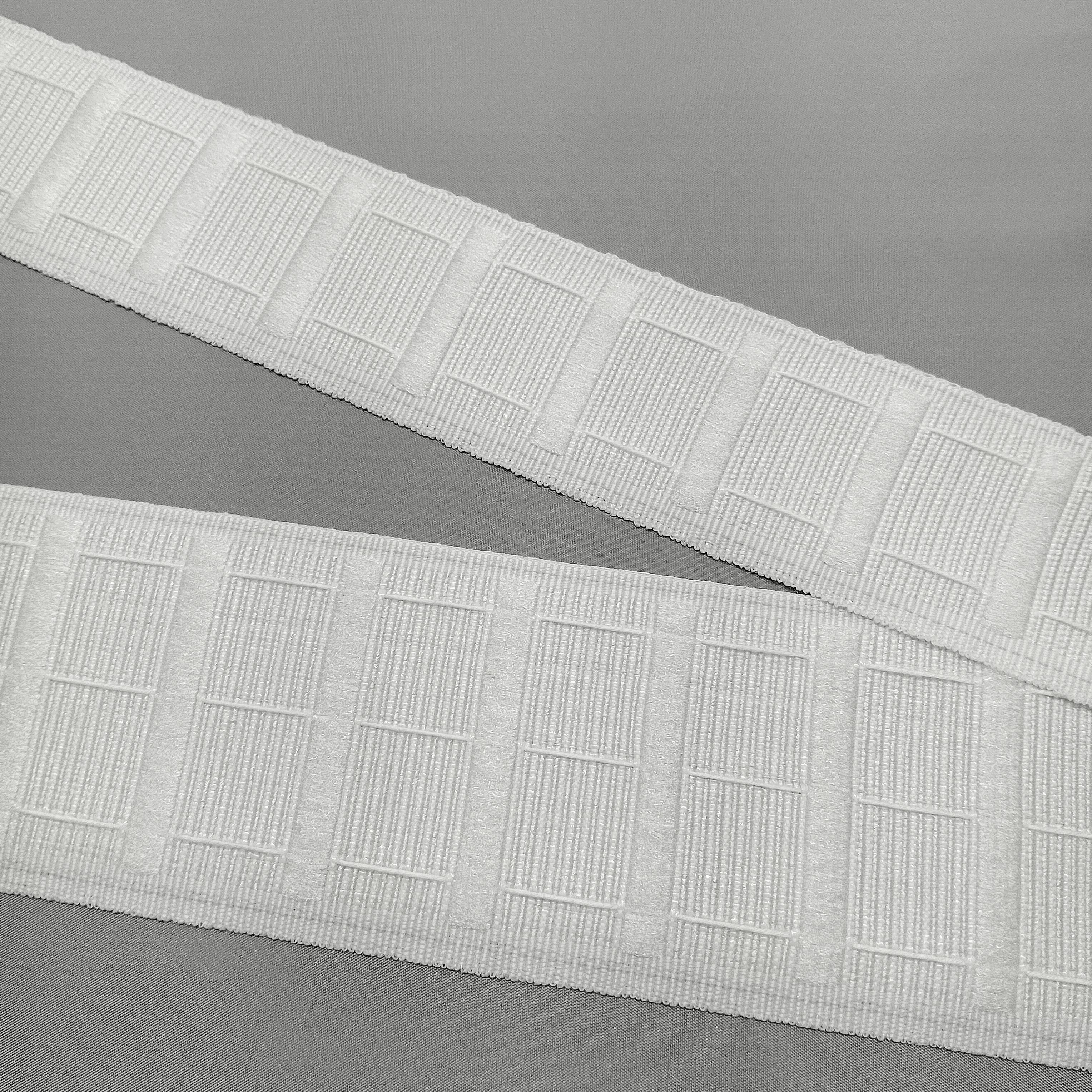 2 inch and 3 inch hook compatible curtain tape