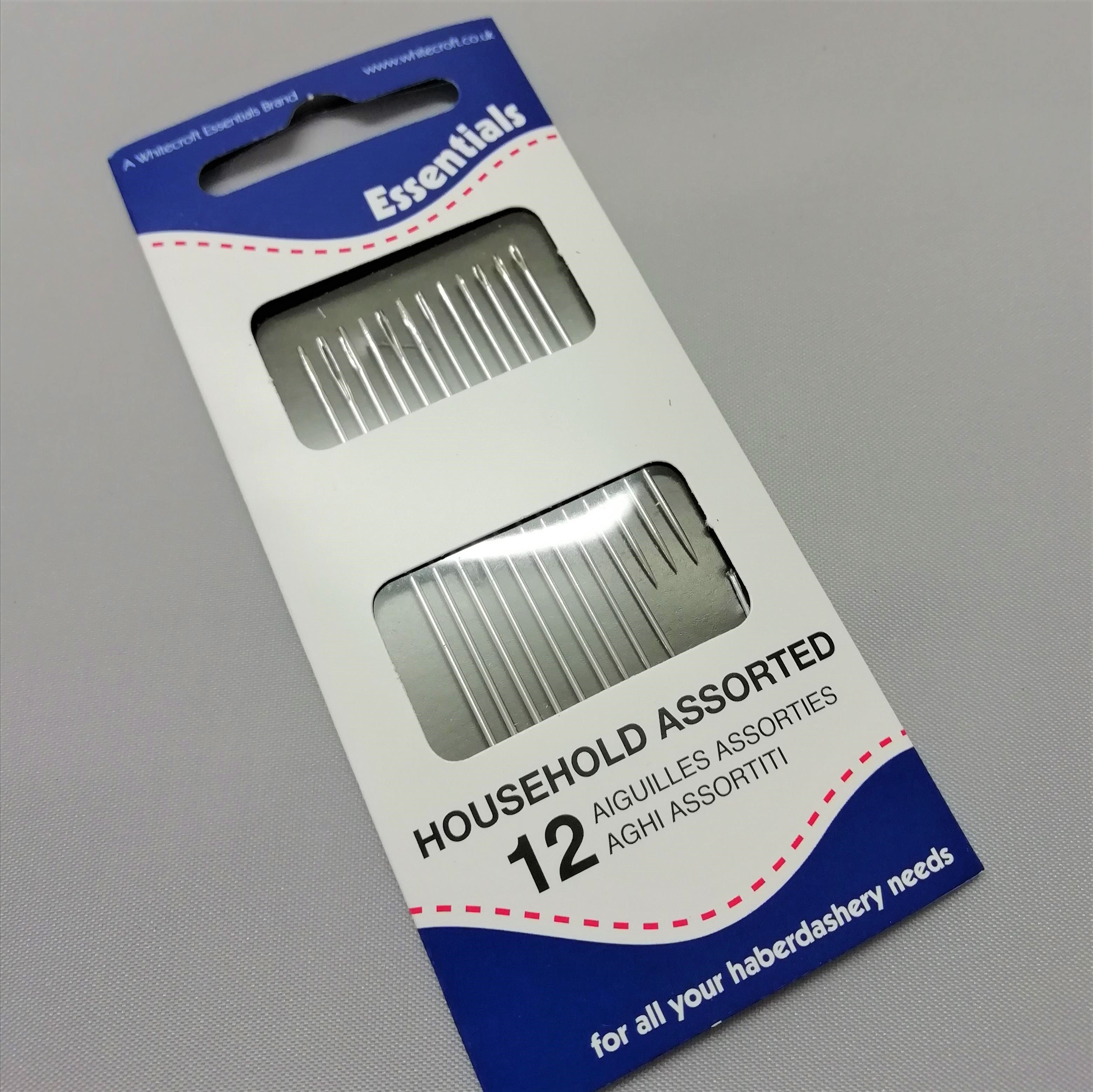 Household assorted hand sewing needles