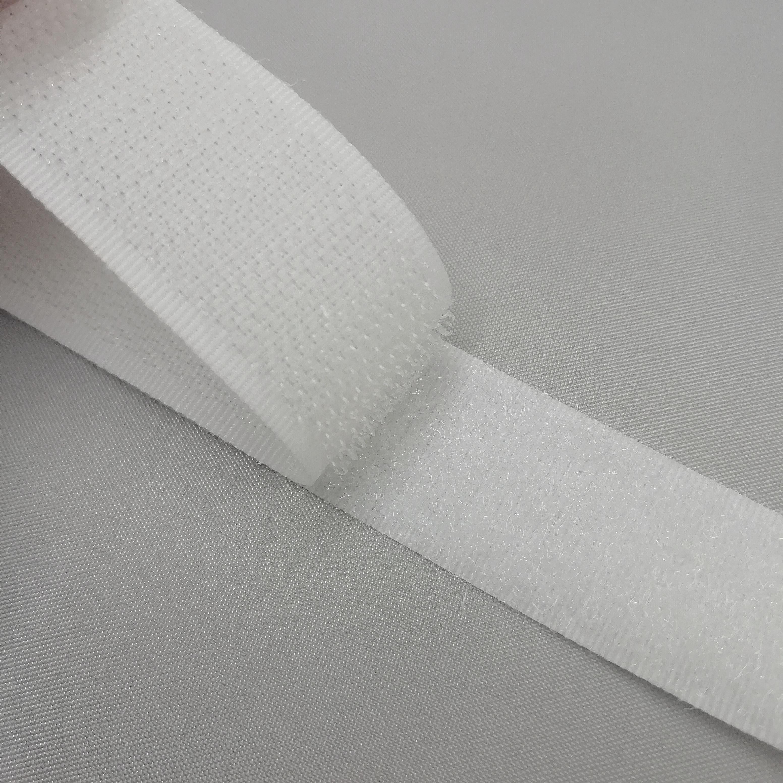 white hook and loop tape