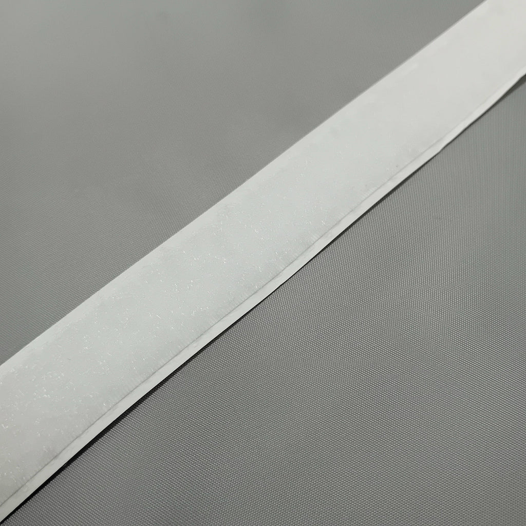 20mm white loop tape with adhesive on the back