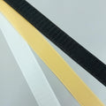 Sew hook tape in white beige and black