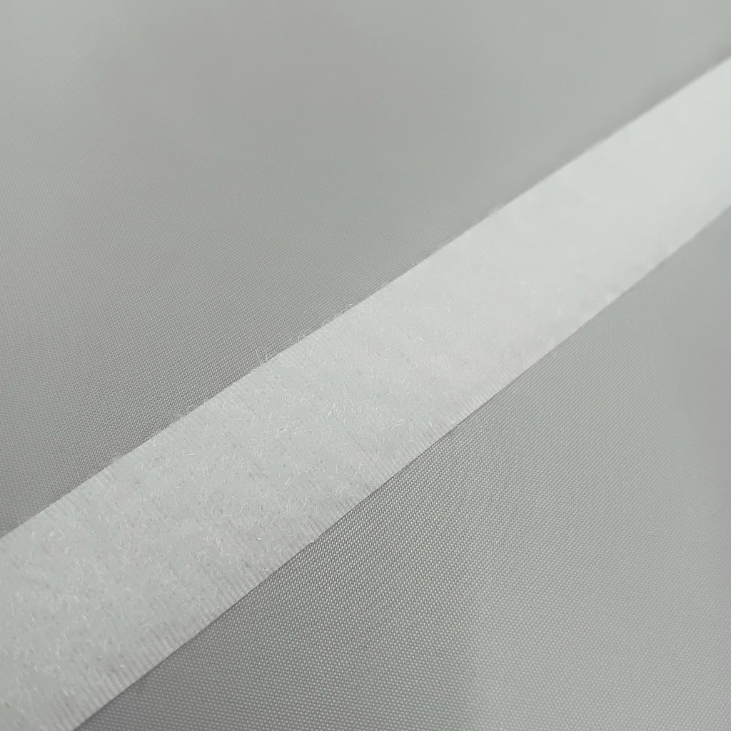 Sew loop tape in white