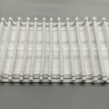 3 inch F R curtain tape showing the pleats when pulled up
