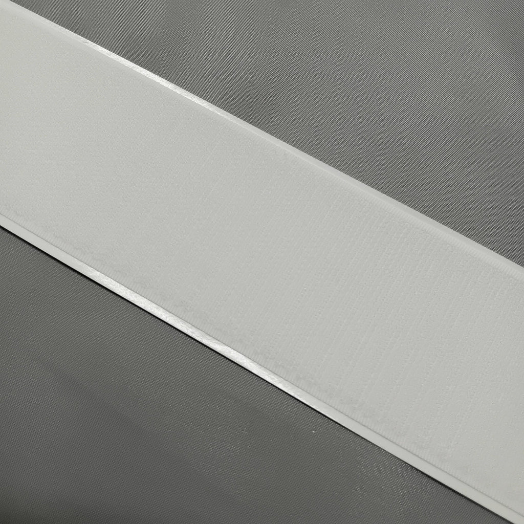 50mm white hook tape with adhesive backing
