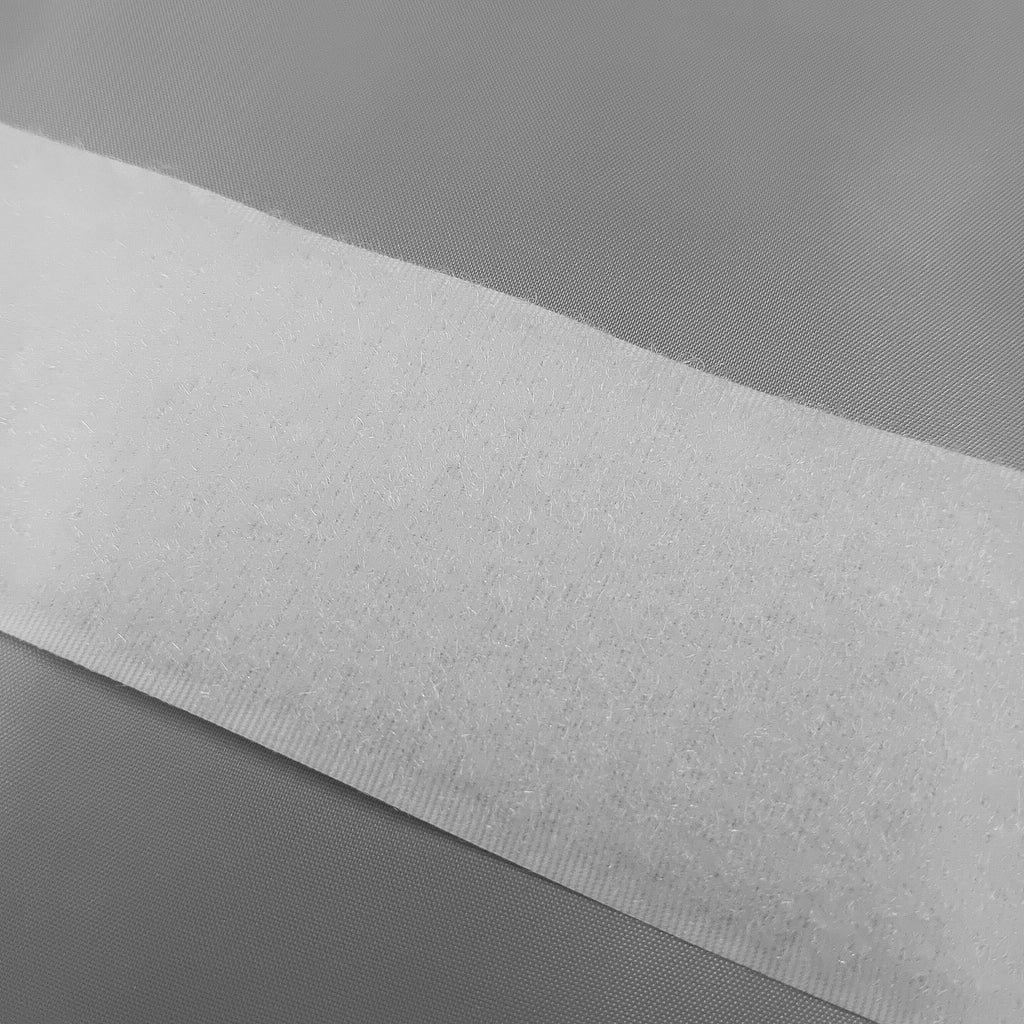 50mm sew loop in white
