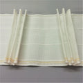 Pinch pleats on a 145mm 6 inch triple pleat curtain tape
