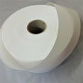 A roll of 4 inch - 10 cm curtain buckram sew in for eyelet headings