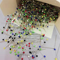 colourful extra large pins