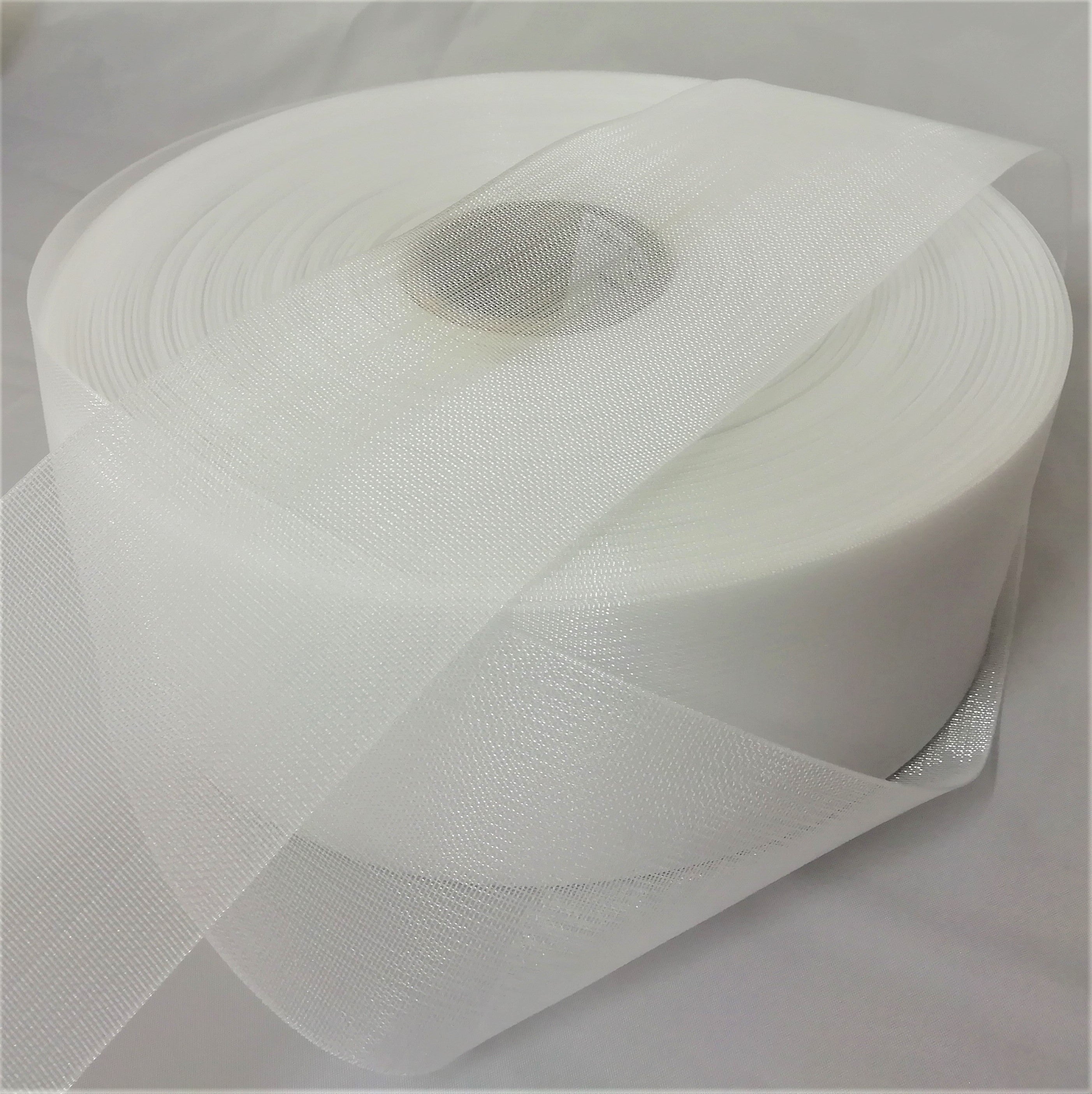 A roll of translucent buckram