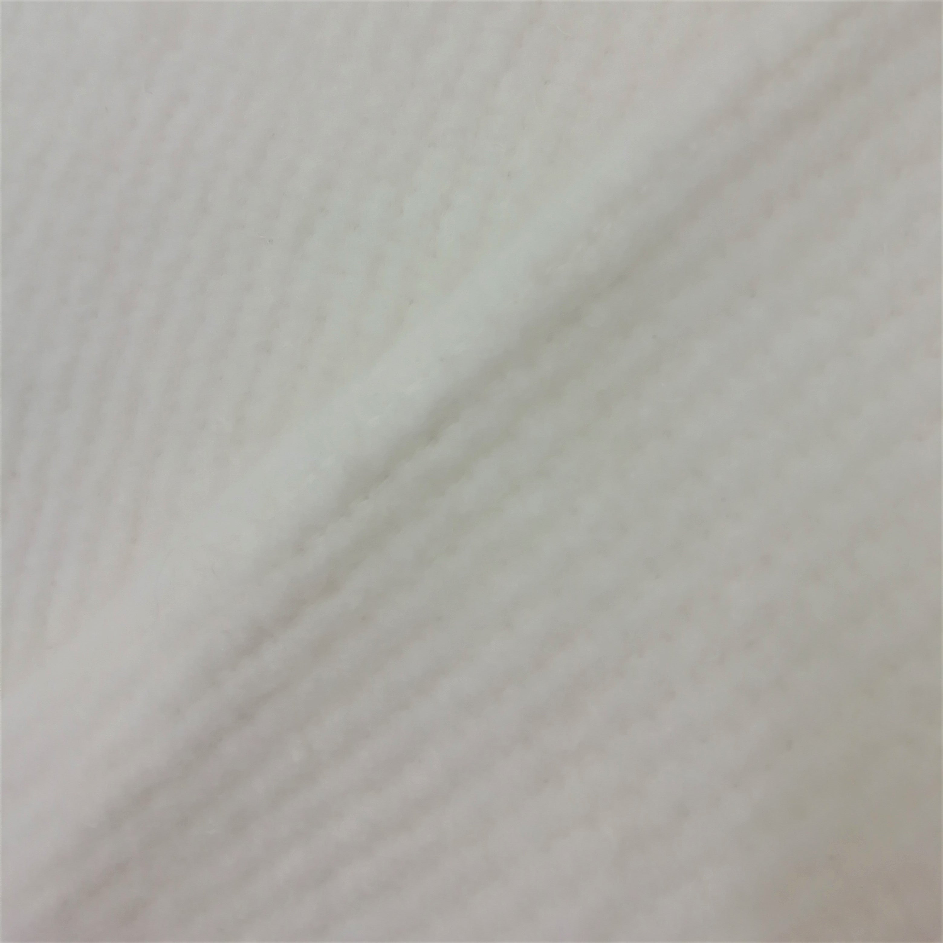 close up of natural cotton mix curtain interlining