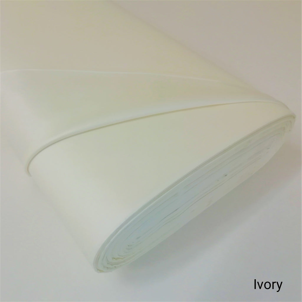 Roll of ivory 100% cotton sateen 