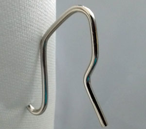Curtain Sewing - Inserting the Pin Hooks for the Pinch Pleat Curtain (FREE  SAMPLE) 